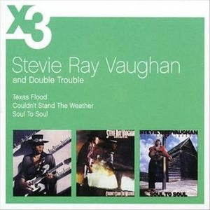 Stevie Ray Vaughan & Double Trouble X3 Texas Flood/ Couldn't Stand The Weather/Soul To Soul