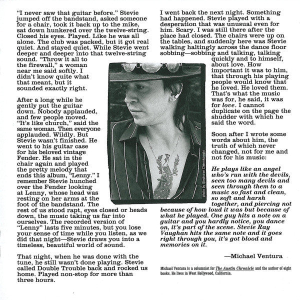 Stevie Ray Vaughan & Double Trouble X3 Texas Flood/ Couldn't Stand The Weather/Soul To Soul
