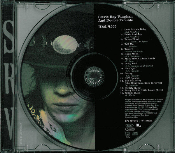 Stevie Ray Vaughan & Double Trouble X3 Texas Flood/ Couldn't Stand The Weather/Soul To Soul