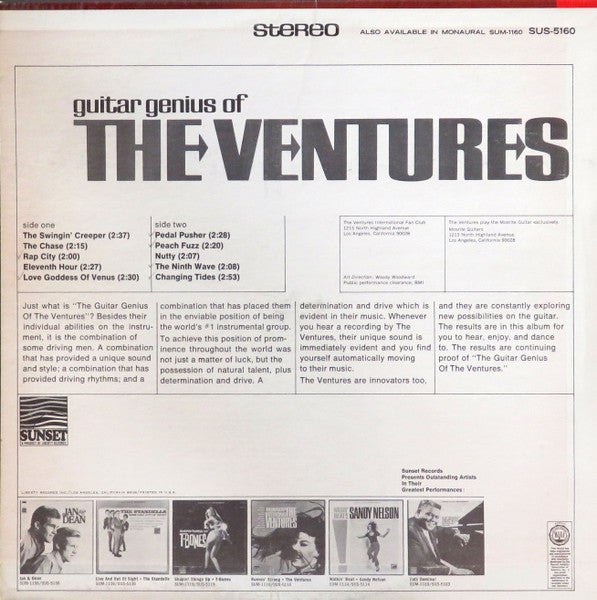 Guitar Genius Of The Ventures