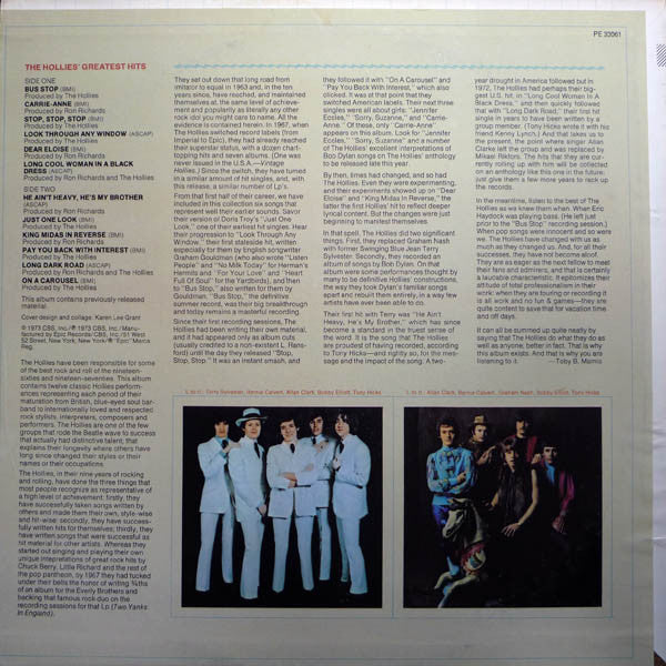 The Hollies' Greatest Hits