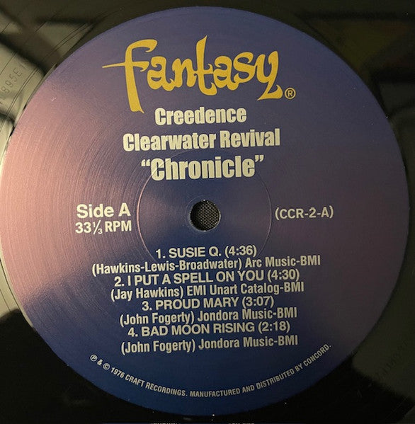 Creedence Clearwater Revival Featuring John Fogerty Chronicle The 20 Greatest Hits