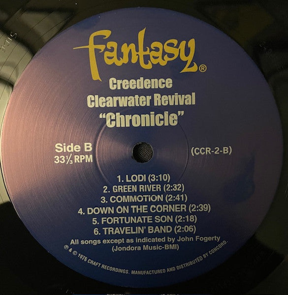 Creedence Clearwater Revival Featuring John Fogerty Chronicle The 20 Greatest Hits