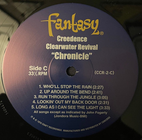 Creedence Clearwater Revival Featuring John Fogerty Chronicle The 20 Greatest Hits