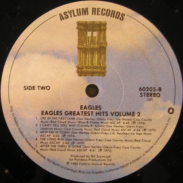 Eagles Greatest Hits Volume 2