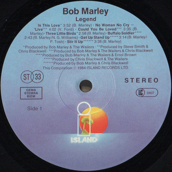 Legend - The Best Of Bob Marley And The Wailers