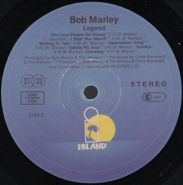 Legend - The Best Of Bob Marley And The Wailers