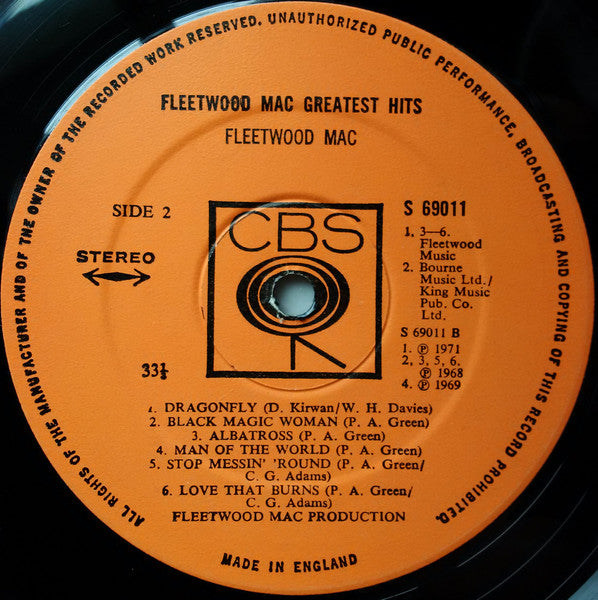 Fleetwood Mac Greatest Hits