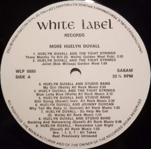 More Huelyn Duvall