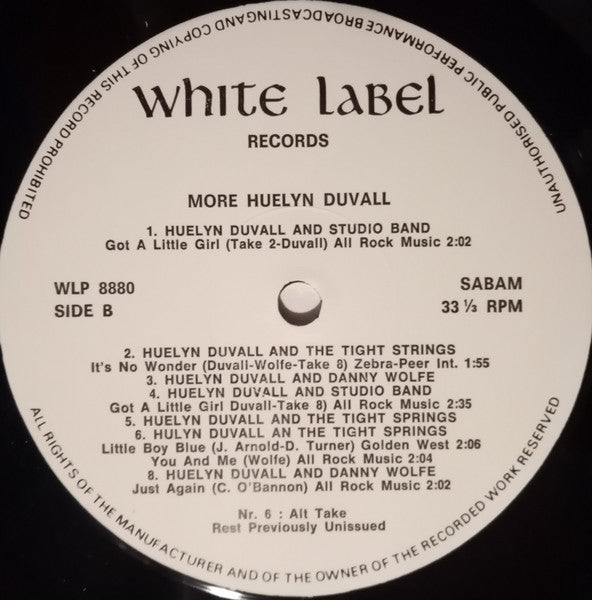 More Huelyn Duvall