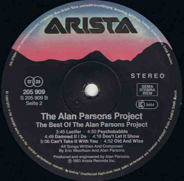 The Best Of The Alan Parsons Project