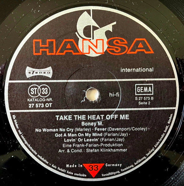 Take The Heat Off Me
