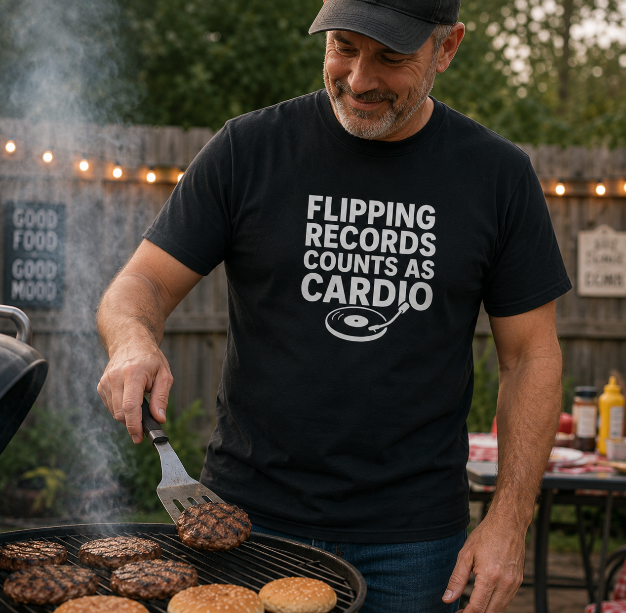 Flipping Records counts as Cardio
