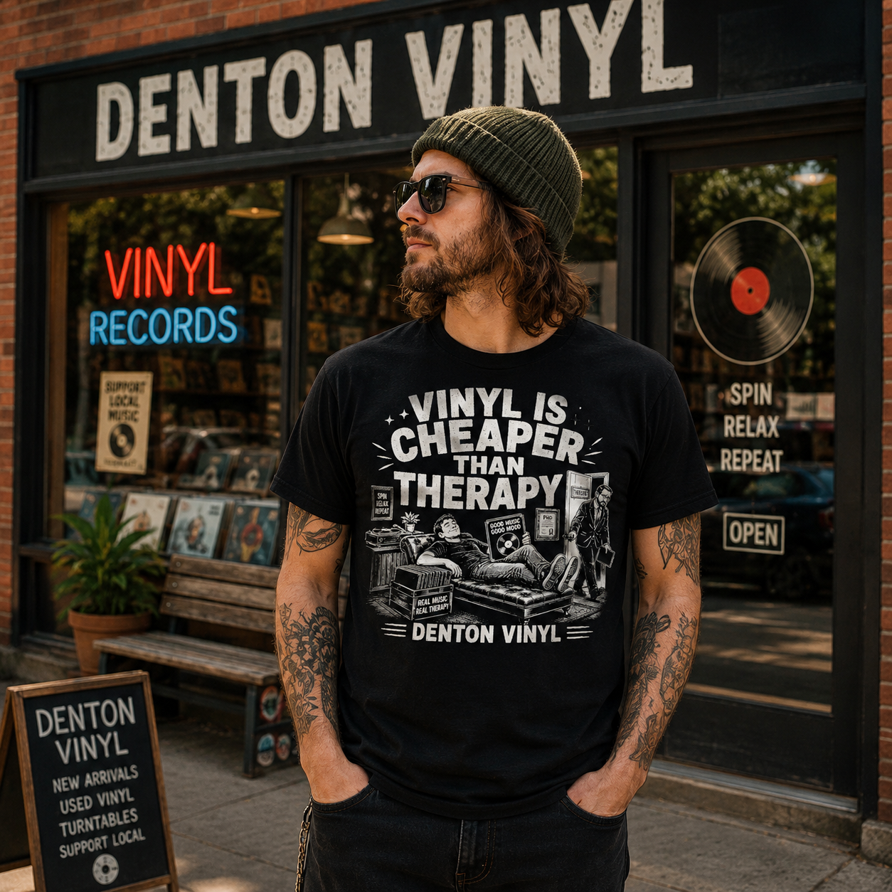 Vinyl is cheaper than Therapy